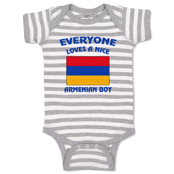 Baby Clothes Everyone Loves A Nice Armenian Boy Countries Baby Bodysuits Cotton