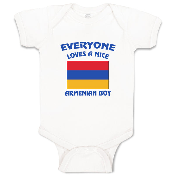 Baby Clothes Everyone Loves A Nice Armenian Boy Countries Baby Bodysuits Cotton