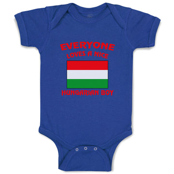 Baby Clothes Everyone Loves A Nice Hungarian Boy Countries Baby Bodysuits Cotton