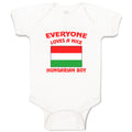 Baby Clothes Everyone Loves A Nice Hungarian Boy Countries Baby Bodysuits Cotton