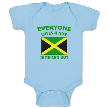Baby Clothes Everyone Loves A Nice Jamaican Boy Countries Baby Bodysuits Cotton