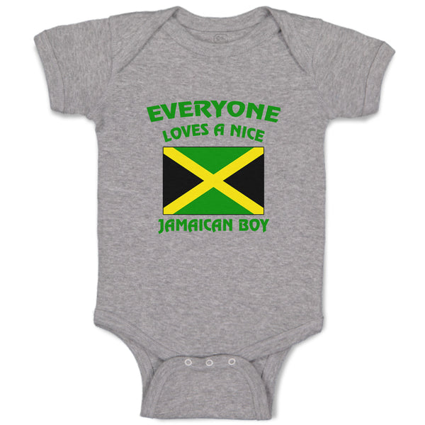 Baby Clothes Everyone Loves A Nice Jamaican Boy Countries Baby Bodysuits Cotton