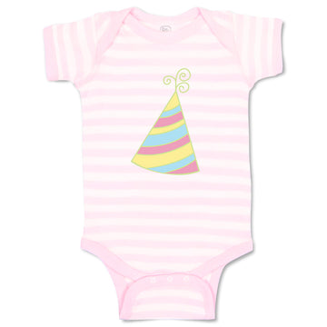 Baby Clothes Rainbow Birthday Hat Birthday Baby Bodysuits Boy & Girl Cotton