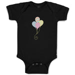 Baby Clothes Rainbow Balloons Birthday Baby Bodysuits Boy & Girl Cotton