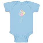 Baby Clothes Rainbow Balloons Birthday Baby Bodysuits Boy & Girl Cotton