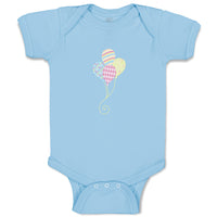 Baby Clothes Rainbow Balloons Birthday Baby Bodysuits Boy & Girl Cotton