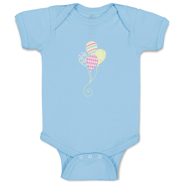 Baby Clothes Rainbow Balloons Birthday Baby Bodysuits Boy & Girl Cotton