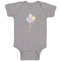 Baby Clothes Rainbow Balloons Birthday Baby Bodysuits Boy & Girl Cotton