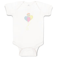 Baby Clothes Rainbow Balloons Birthday Baby Bodysuits Boy & Girl Cotton