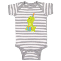 Baby Clothes Green Dinosaur Hat Birthday Dinosaurs Dino Trex Baby Bodysuits