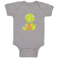 Baby Clothes Green Dinosaur Birthday Dinosaurs Dino Trex Baby Bodysuits Cotton