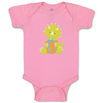 Baby Clothes Green Dinosaur Birthday Dinosaurs Dino Trex Baby Bodysuits Cotton