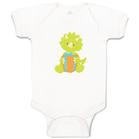 Baby Clothes Green Dinosaur Birthday Dinosaurs Dino Trex Baby Bodysuits Cotton