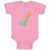 Baby Clothes Orange Blue Birthday Hat Dinosaurs Dino Trex Baby Bodysuits Cotton