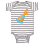 Baby Clothes Orange Blue Birthday Hat Dinosaurs Dino Trex Baby Bodysuits Cotton