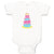 Baby Clothes Tall Birthday Dinosaur Cake Dino Baby Bodysuits Boy & Girl Cotton