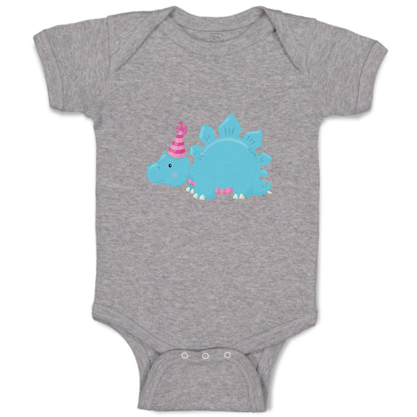 Baby Clothes Blue Light Dinosaur Birthday Dinosaurs Dino Trex Baby Bodysuits