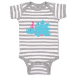 Baby Clothes Blue Light Dinosaur Birthday Dinosaurs Dino Trex Baby Bodysuits