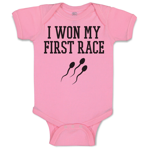 I Won My First Race An Silhouette Sperm Icon That Runs Towards The Egg