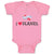 Baby Clothes I Love Planes Which Is Flying in The Sky with Heart Baby Bodysuits