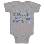 They See Me Strollin' They Hatin' Baby Carriage