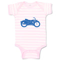 Baby Clothes Motorcycle Shadow Baby Bodysuits Boy & Girl Newborn Clothes Cotton