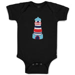 Baby Clothes Lighthouse Baby Bodysuits Boy & Girl Newborn Clothes Cotton