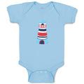 Baby Clothes Lighthouse Baby Bodysuits Boy & Girl Newborn Clothes Cotton