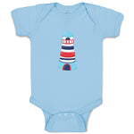 Baby Clothes Lighthouse Baby Bodysuits Boy & Girl Newborn Clothes Cotton