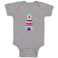 Baby Clothes Lighthouse Baby Bodysuits Boy & Girl Newborn Clothes Cotton