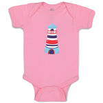 Baby Clothes Lighthouse Baby Bodysuits Boy & Girl Newborn Clothes Cotton