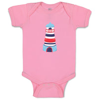 Baby Clothes Lighthouse Baby Bodysuits Boy & Girl Newborn Clothes Cotton