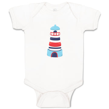Baby Clothes Lighthouse Baby Bodysuits Boy & Girl Newborn Clothes Cotton