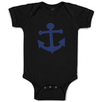 Baby Clothes Anchor Sailing Purple Baby Bodysuits Boy & Girl Cotton