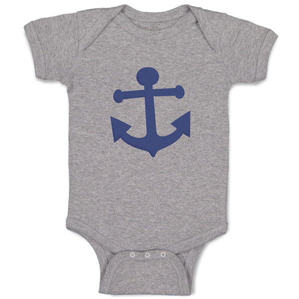 Baby Clothes Anchor Sailing Purple Baby Bodysuits Boy & Girl Cotton