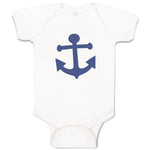 Baby Clothes Anchor Sailing Purple Baby Bodysuits Boy & Girl Cotton