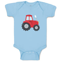 Baby Clothes Red Tractor 2 Baby Bodysuits Boy & Girl Newborn Clothes Cotton