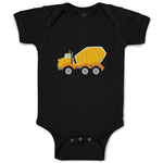 Baby Clothes Concrete Mixer Baby Bodysuits Boy & Girl Newborn Clothes Cotton