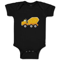 Baby Clothes Concrete Mixer Baby Bodysuits Boy & Girl Newborn Clothes Cotton