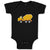 Baby Clothes Concrete Mixer Baby Bodysuits Boy & Girl Newborn Clothes Cotton