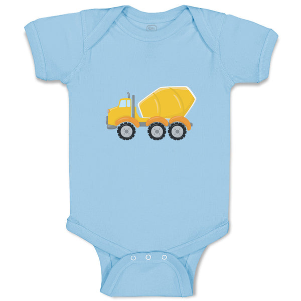 Baby Clothes Concrete Mixer Baby Bodysuits Boy & Girl Newborn Clothes Cotton