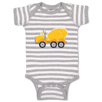 Baby Clothes Concrete Mixer Baby Bodysuits Boy & Girl Newborn Clothes Cotton