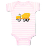 Baby Clothes Concrete Mixer Baby Bodysuits Boy & Girl Newborn Clothes Cotton