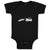 Baby Clothes Silhouette Towing Service Truck Baby Bodysuits Boy & Girl Cotton