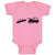 Baby Clothes Silhouette Towing Service Truck Baby Bodysuits Boy & Girl Cotton