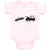 Baby Clothes Silhouette Towing Service Truck Baby Bodysuits Boy & Girl Cotton