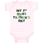 Baby Clothes Green First Saint Patrick's Day St Patrick's Day Baby Bodysuits