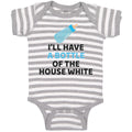 Baby Clothes I'Ll Have A Baby Bottle of The House White with Nipple Cotton