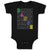Baby Clothes Dance Typography Word Baby Bodysuits Boy & Girl Cotton