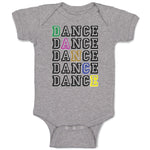 Dance Typography Word